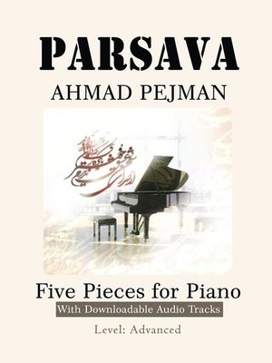 cover image of PARSAVA, Five Pieces for solo Piano